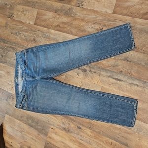 Old Navy Women's Straight Leg Jeans - Blue